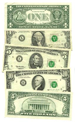 $100,000-dollar bill.