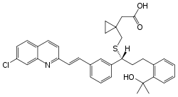 250px-Montelukast skeletal.png
