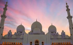 مسجد وقت الغروب.jpg