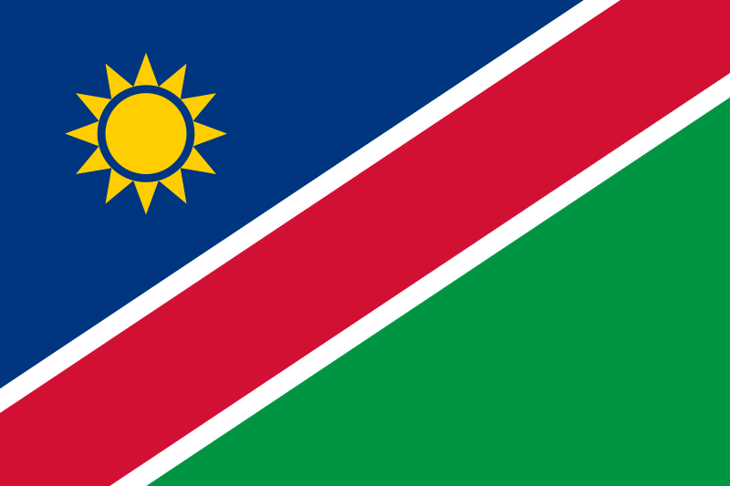 ملف:Flag of Namibia.svg