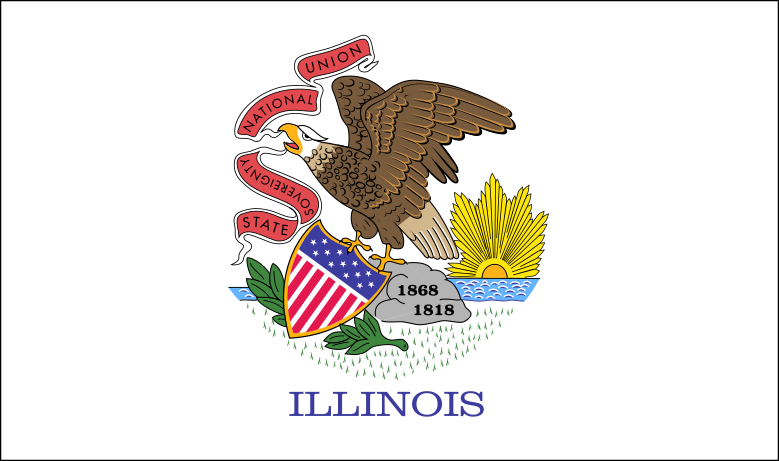 ملف:Flag of Illinois.svg