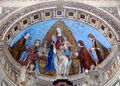 Gian Galeazzo Visconti, with his three sons, presents the Certosa di Pavia to the Virgin (Certosa di Pavia)