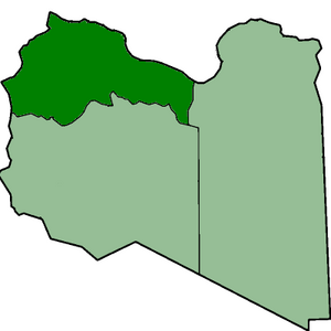 Location of Tripolitania