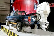 Jeremy Clarkson's Hilux Boat, redubbed the "Toybota"