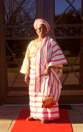 Iro and Bùbá, with Gele and Ipele. Blouse, wrapper and headgear[168]