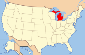 ملف:Map of USA MI.svg