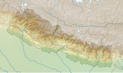 Location map/data/Nepal/شرح is located in نيپال