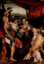 Die Madonna des Hl. Hieronymus (Der Tag), 1527-28
