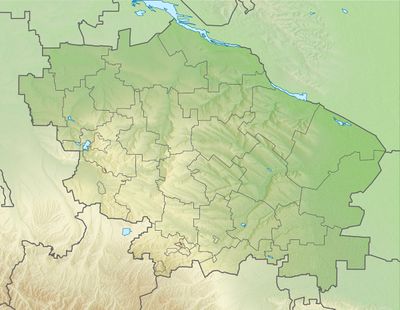 Location map Russia Stavropol Krai