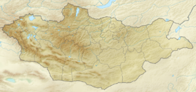 Map showing the location of خورگو-ترخين تساگان نور، المنتزه الوطني Khorgo-Terkhiin Tsagaan Nuur National Park