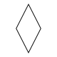 Lozenge - black simple.svg