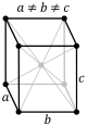 Orthohombic, body-centered