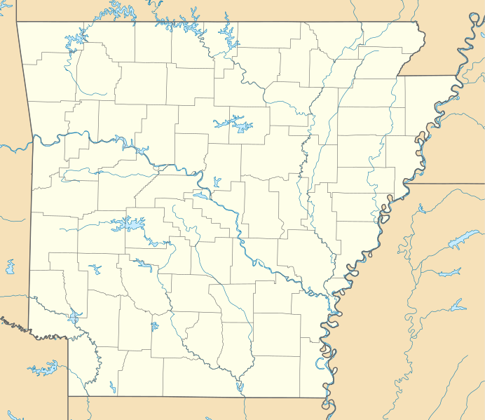 ملف:USA Arkansas location map.svg