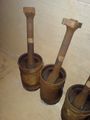 Large pistons (over 0.5 m incl. connecting rod).