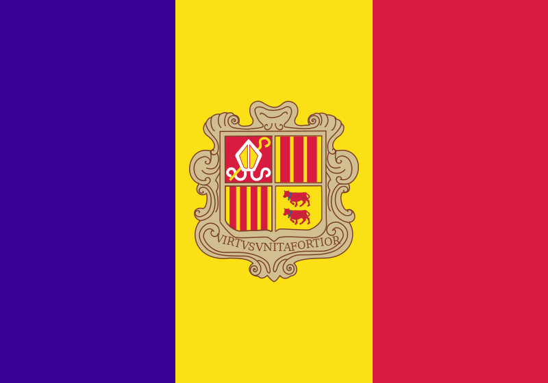 ملف:Flag of Andorra.svg
