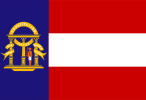 Flag of Georgia (1902–1906)