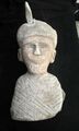 Sculptures have the cobra emblem (uraeus) that is wedged in the personages headdress Discover in Berbera, Somaliland