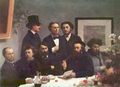 Around the Table (Writers), 1872.