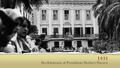 Reception of the U.S. President Herbert Hoover to La Fortaleza in 1931