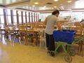 The dining room hall