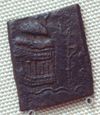 Shiva temple with trident standard Audumbara State Punjab 1st century BCE.jpg