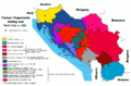 Former Yugoslavia during war, fronts of 1993