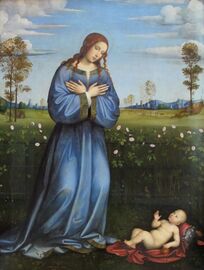 Adoration of Child 1500-05, Munich
