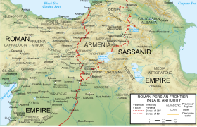 Geophysical map of the southern Caucasus and northern Middle East