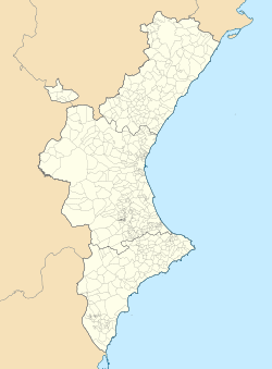 پنيسكولا is located in بلنسية (منطقة ذاتية الحكم)