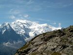 Snow-covered mountains