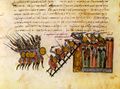The Saracens capture the city of Syracuse (Fol. 100v)