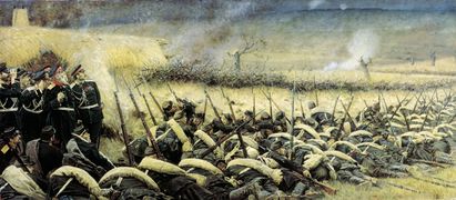 قبل الهجوم. تحت پليڤن، 1881