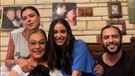 آية سماحة وزوجها محمد السباعى وشقيقته ناهد السباعى وناهد فريد شوقى.