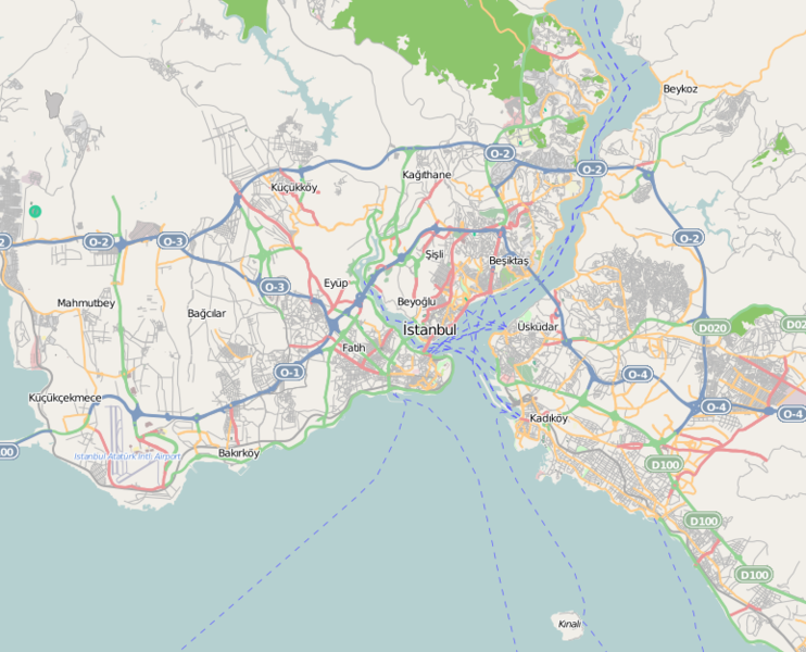 ملف:Location map Istanbul.png
