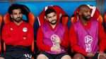 محمد صلاح، أثناء مباراة مصر وأوروجواي، يونيو 2018.
