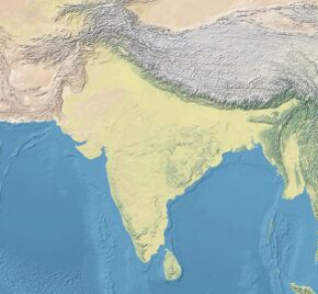 السلطان محمد الغوري (الهند) is located in South Asia