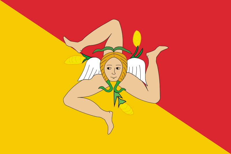 ملف:Flag of صقلية.svg