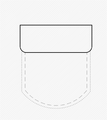 Flap pocket