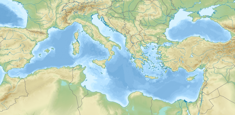 Some of the Greek colonies map