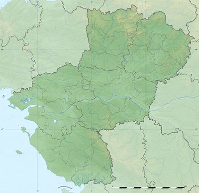 Location map France Pays de la Loire