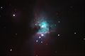 A shot of the core details of the Orion Nebula.