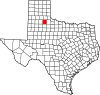 State map highlighting Motley County