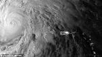 Awesome: A NASA/NOAA image from the Suomi NPP satellite which passed over Hurricane Sandy when it made landfall over Cuba and Jamaica.