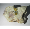 ثوروليت Thoreaulite: (Sn2+, Pb)(Ta,Nb)2O6, كاسيتريت Cassiterite: SnO2، لپيدوليت Lepidolite: K(Li,Al) 3(Al,Si,Rb) 4O 10(F,OH) 2، آلبيت Albite: NaAlSi 3O 8 ، كوارتز: SiO2 .