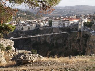 View of the Sidi M'Cid hill and the city
