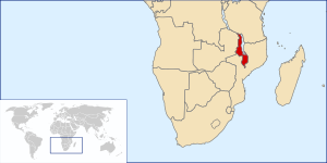 Location of محمية نياسالاند