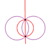 Tetragonal hosohedron stereographic D3.png