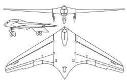 Horten Ho IX line drawing.svg