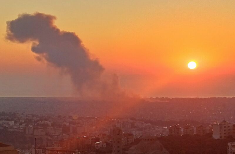 ملف:Hezbollah Headquarter Airstrike 2024.jpg