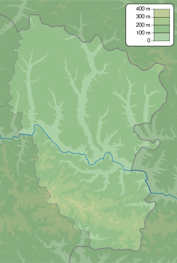 Lysychansk is located in أبلاست لوهانسك